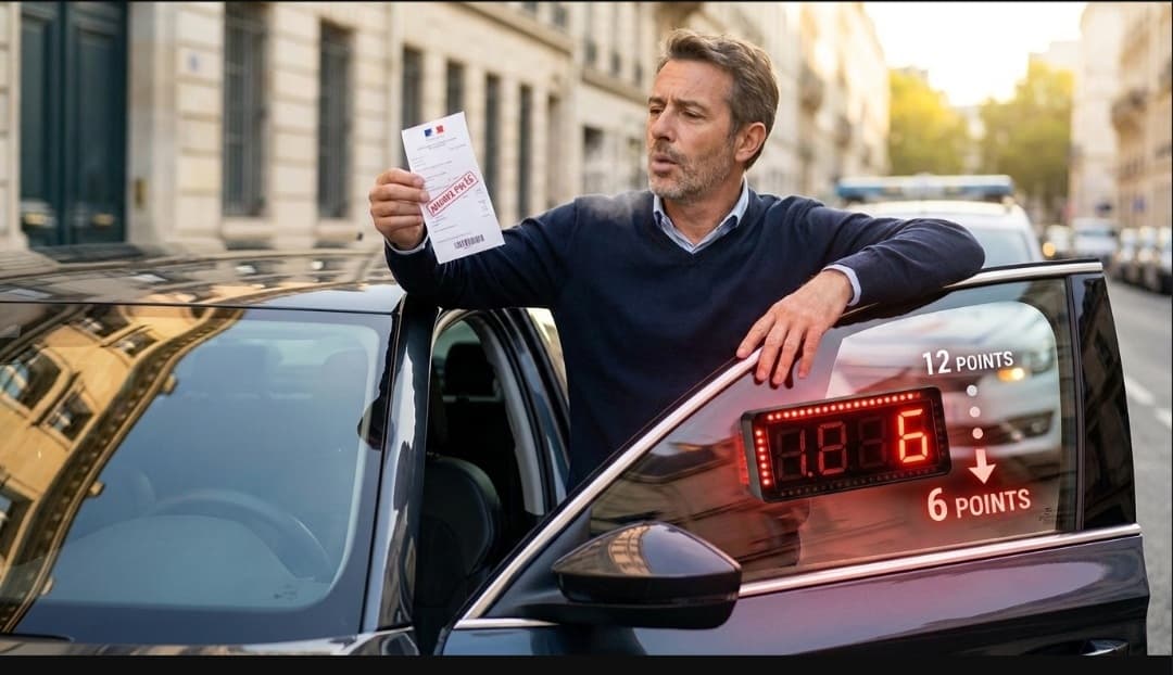 Payer une amende fait-il perdre des points de permis ?