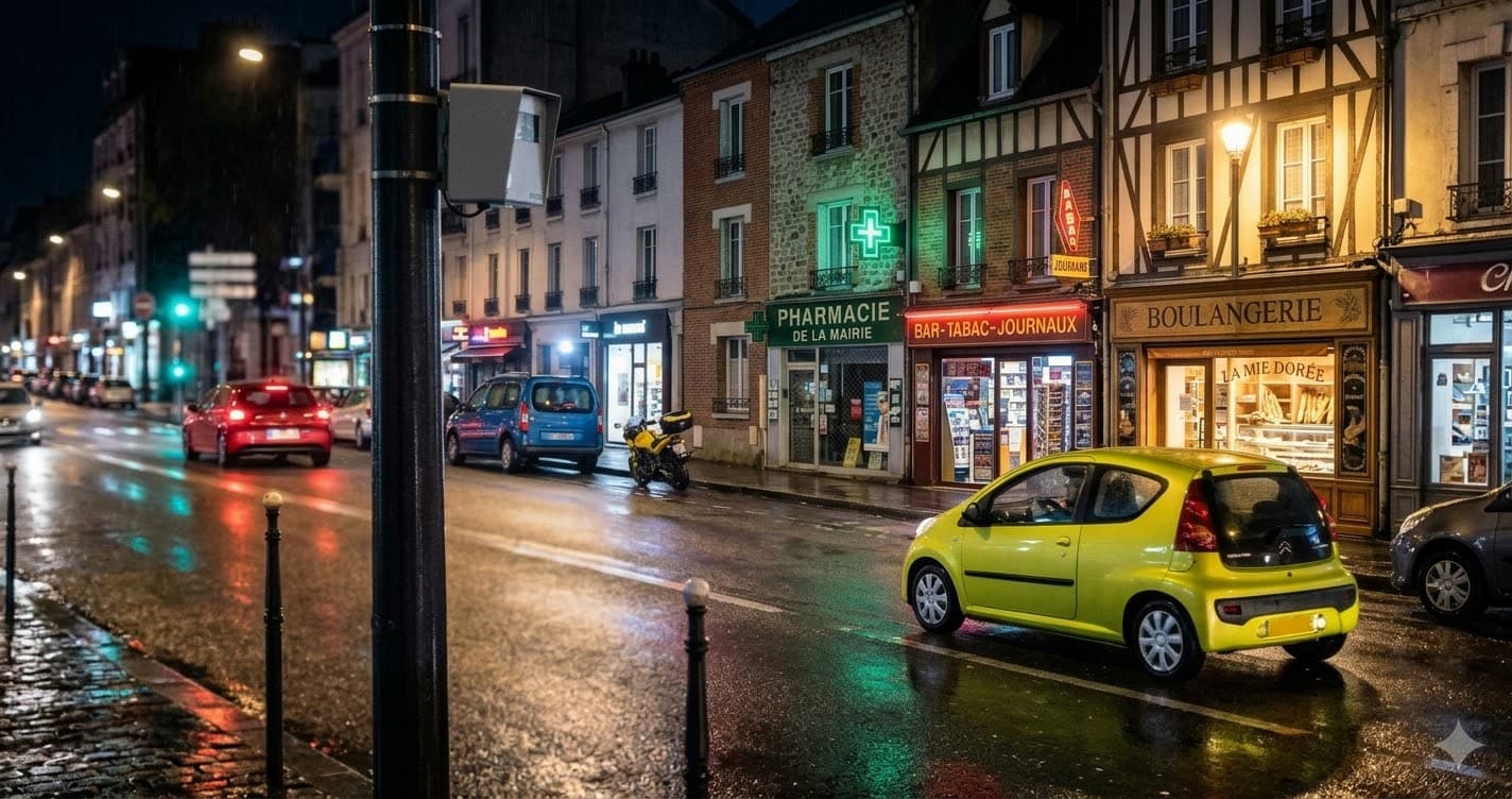 Flashé par un radar tourelle dans les Yvelines : le nouveau flash visible testé sur quatre sites
